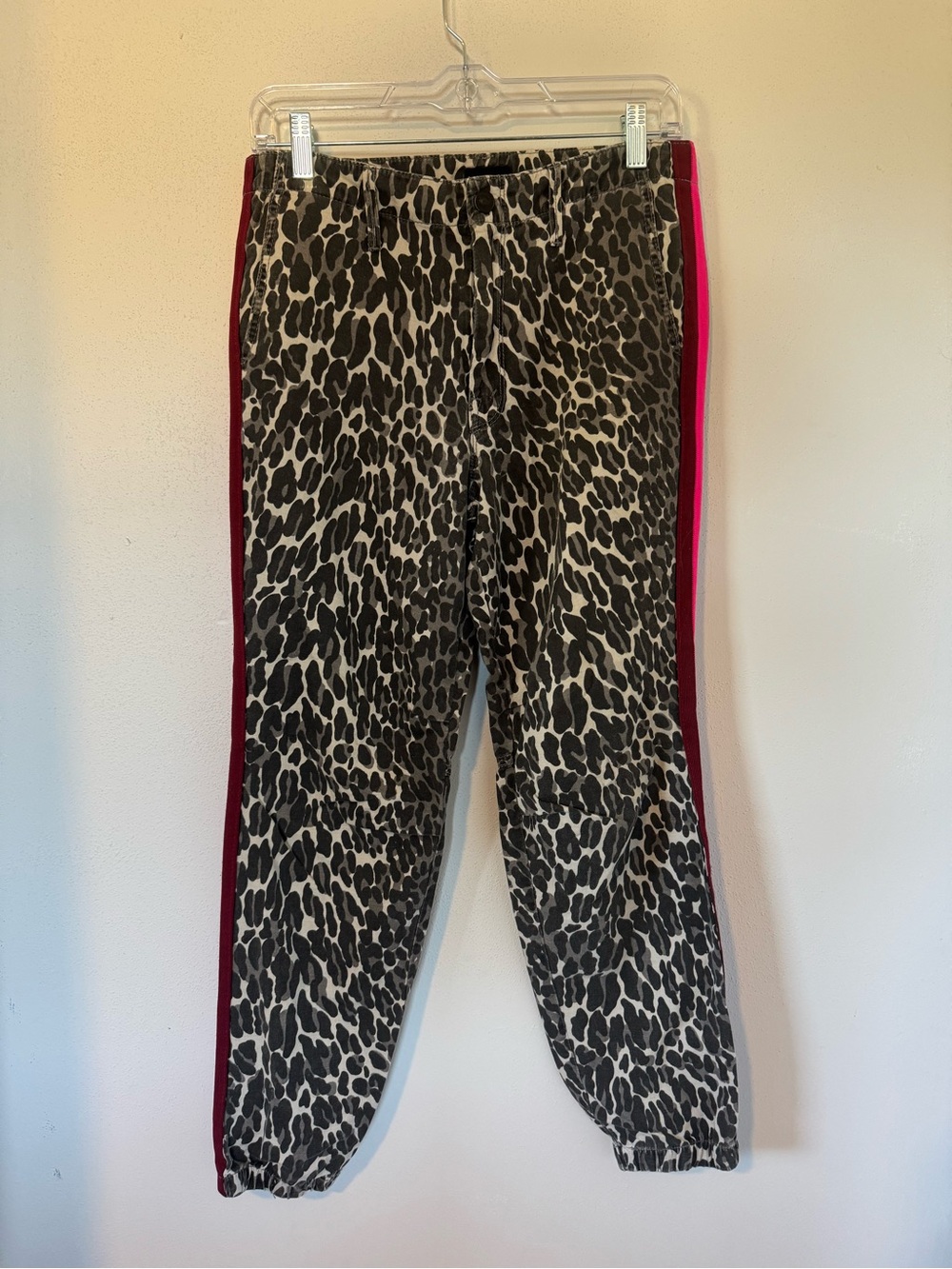 MOTHER No Zip Misfit Jungle Eye Print Size 26